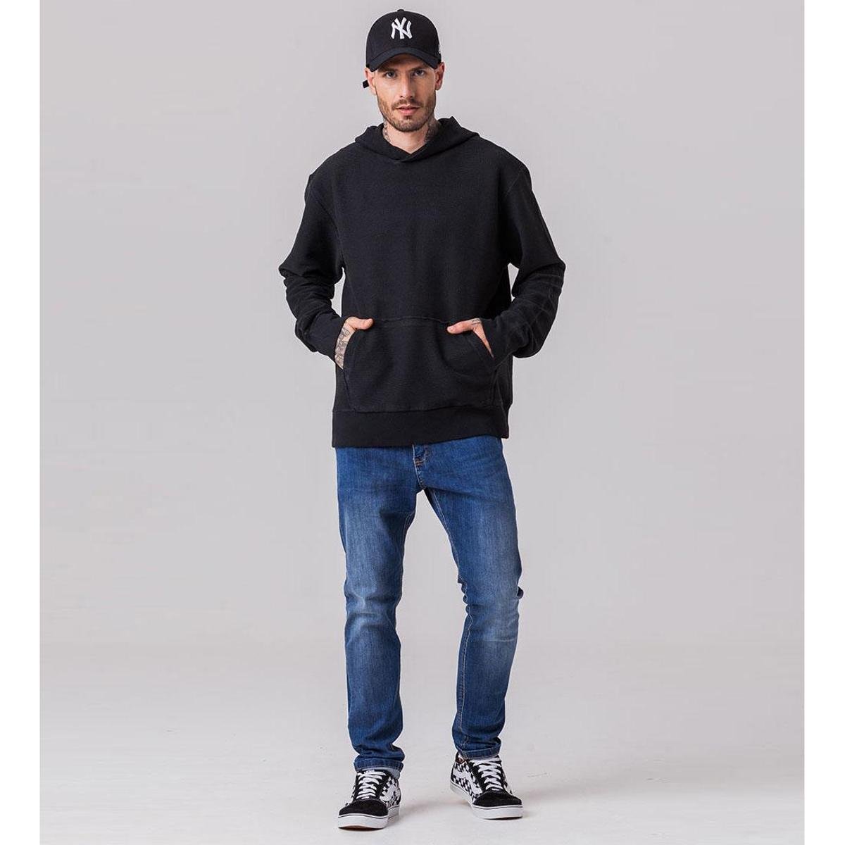 Blusão Masculino Moletom Rock e Soda Cor:;Tamanho:GG;Gênero:Masculino