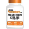 Suplemento de magnésio BulkSupplements.com Citrato de magnésio 400 mg
