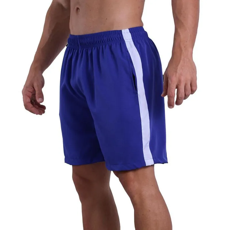 Short Tactel Elastic Masculino MXD Conceito Com Listra Branca Varias Cores 2 Bolsos Laterais