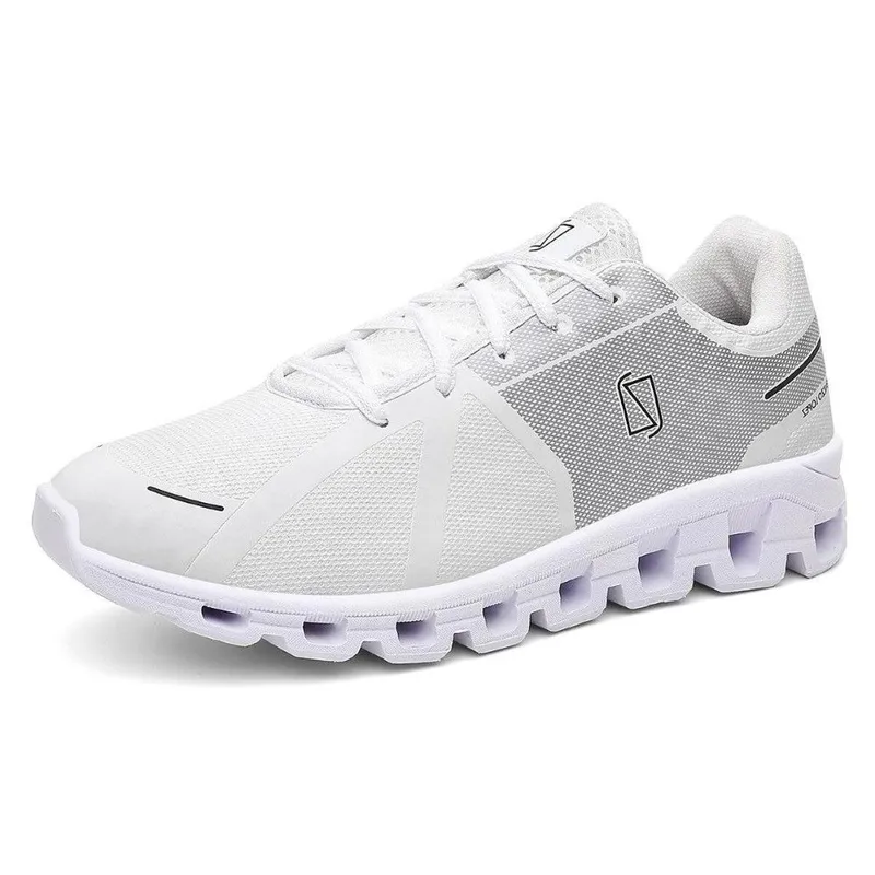 Tenis Esportivo Masculino Tecido Nylon Respiravel Cadarço Solado EVA Tecnologico Corrida Caminhada