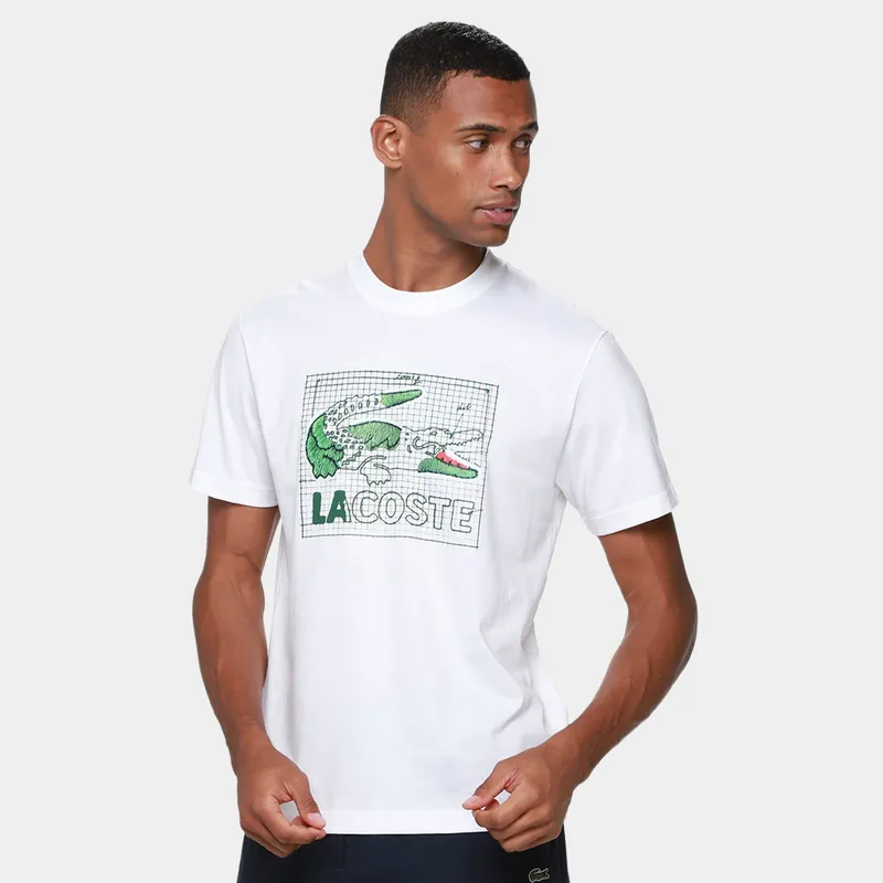 Camiseta Lacoste Casual Masculina