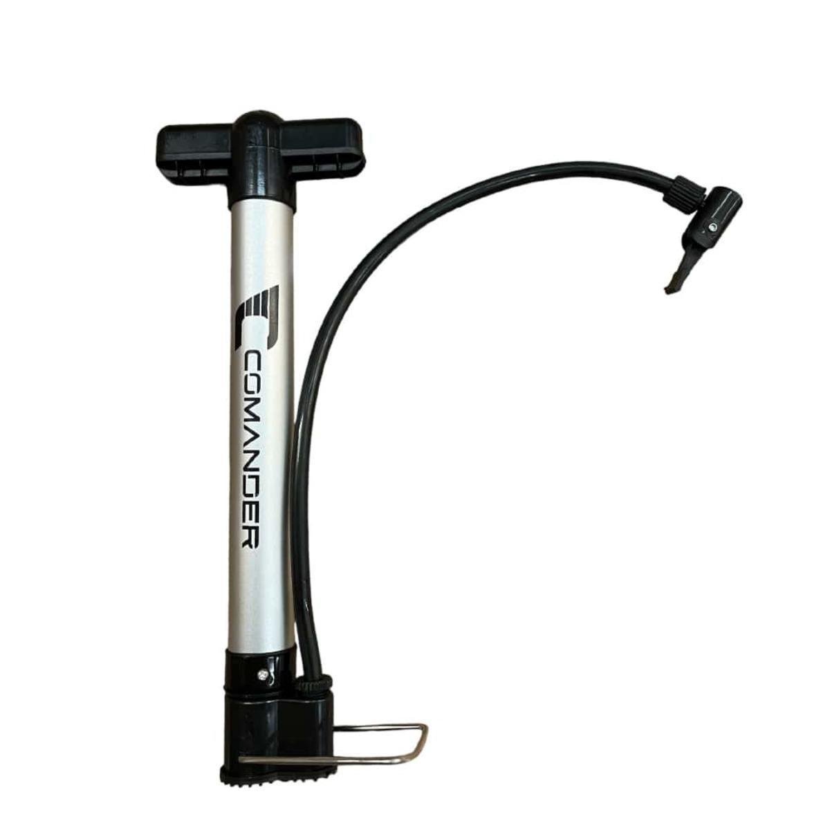 Bomba de Ar Manual Encher Pneu Bike Bola Moto 30Cm C/ Cabo