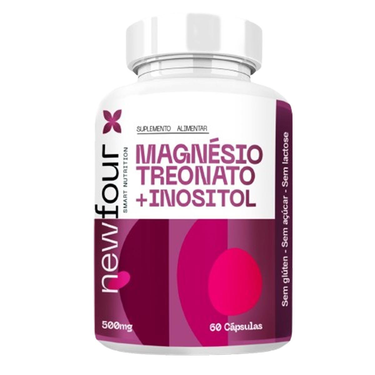 Magnesio Treonato + Inositol 500mg 60 caps