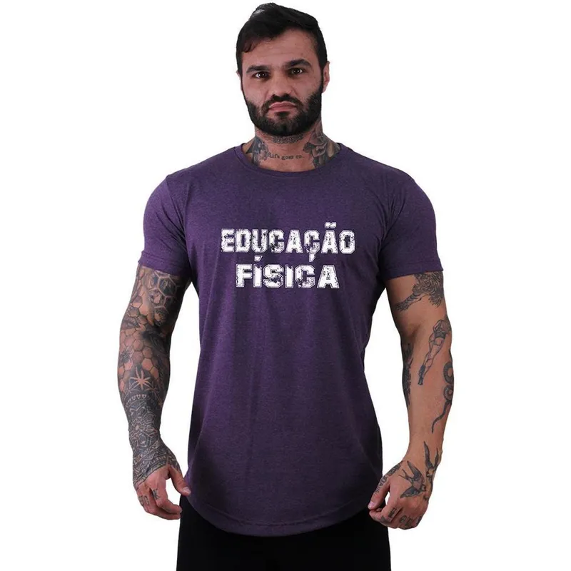 Camiseta Longline Manga Curta MXD Conceito Educação Fisica
