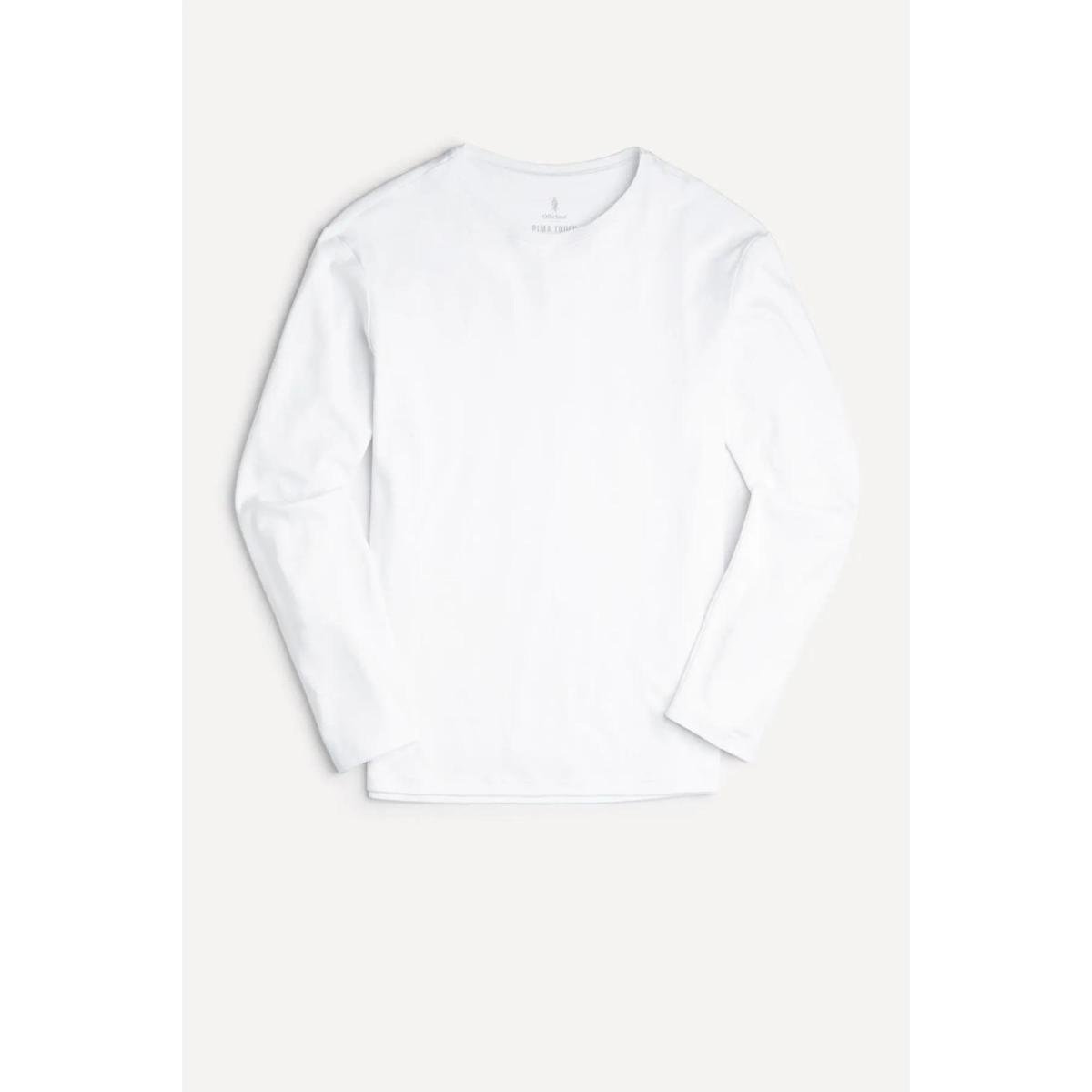 Camisa Oficina Reserva Suedine Manga Longa Masculina