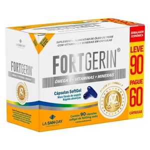 Fortgerin AZ + Ômega (90 Cápsulas)