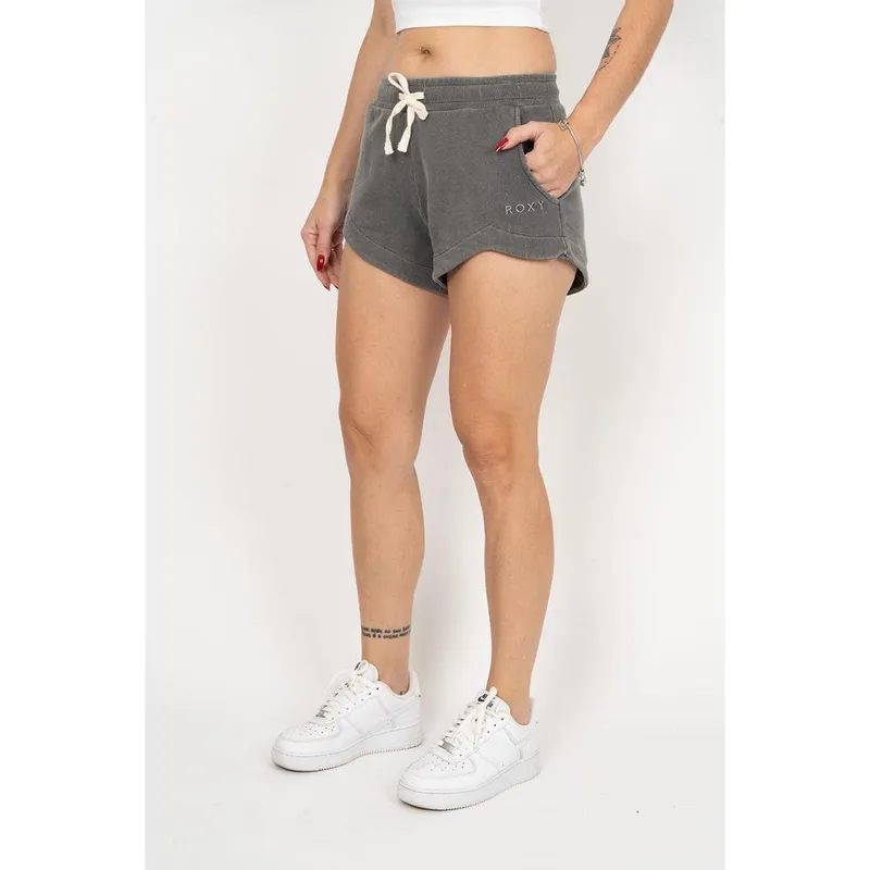 Shorts Roxy Basic Girl Preto-Preto-P