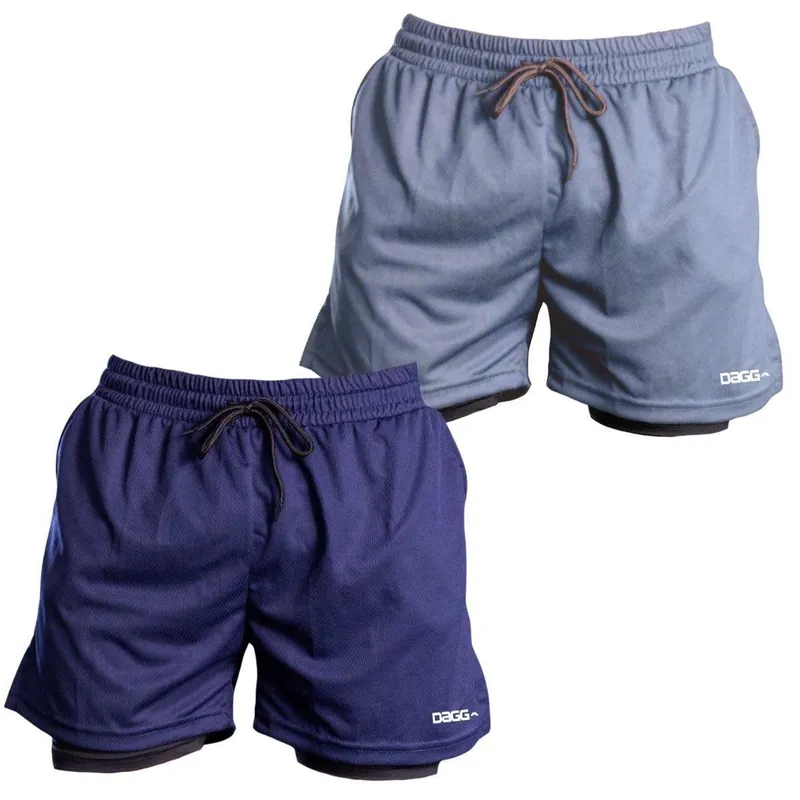 Kit 2 Short Bermuda Dagg Masculino Treino Academia