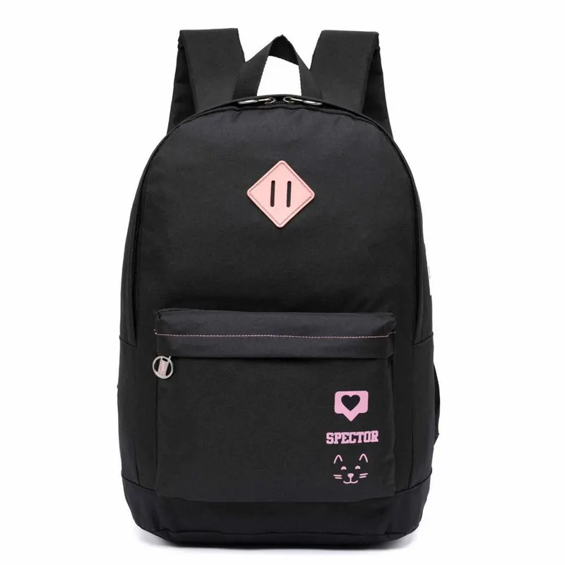 Mochila Feminina Menina Escolar Espaçosa Casual Resistente