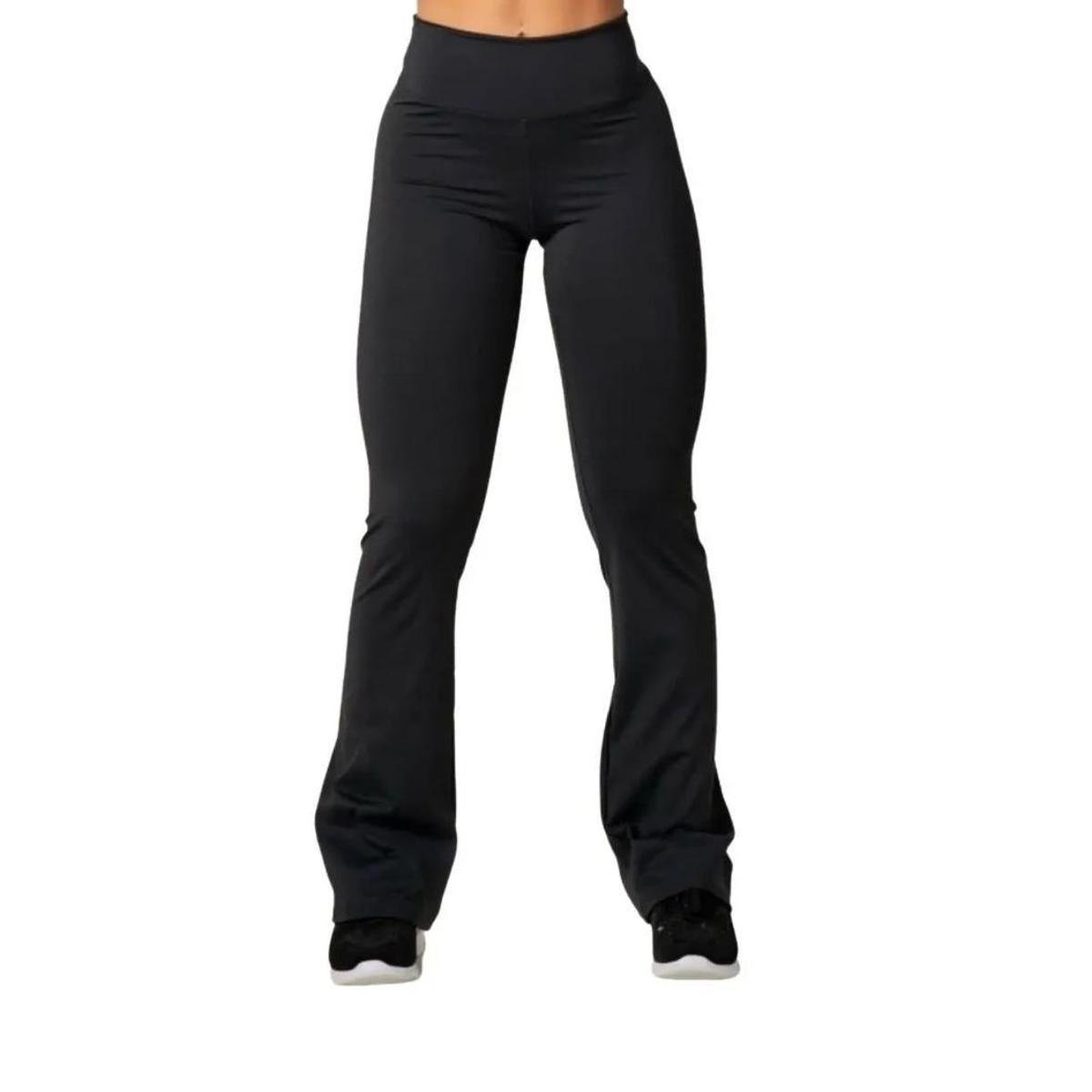Calça Flare Flanelada Térmica Pelúcida Quentinha Inverno