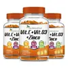 3x Vitamina C + Vitamina D3 + Zinco 60 Capsulas Flora Nativa