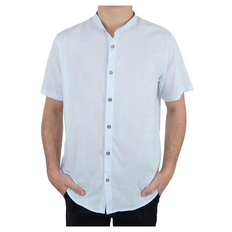 Camisa Ogochi MC Slim Gola Padre Masculina