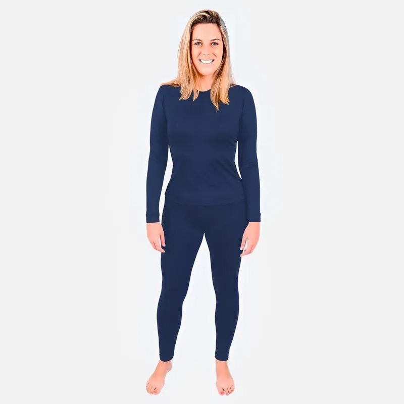 Calça Térmica Segunda Pele RT Feminino Frio Intenso Viagens Neve Esportes Aventura 250g