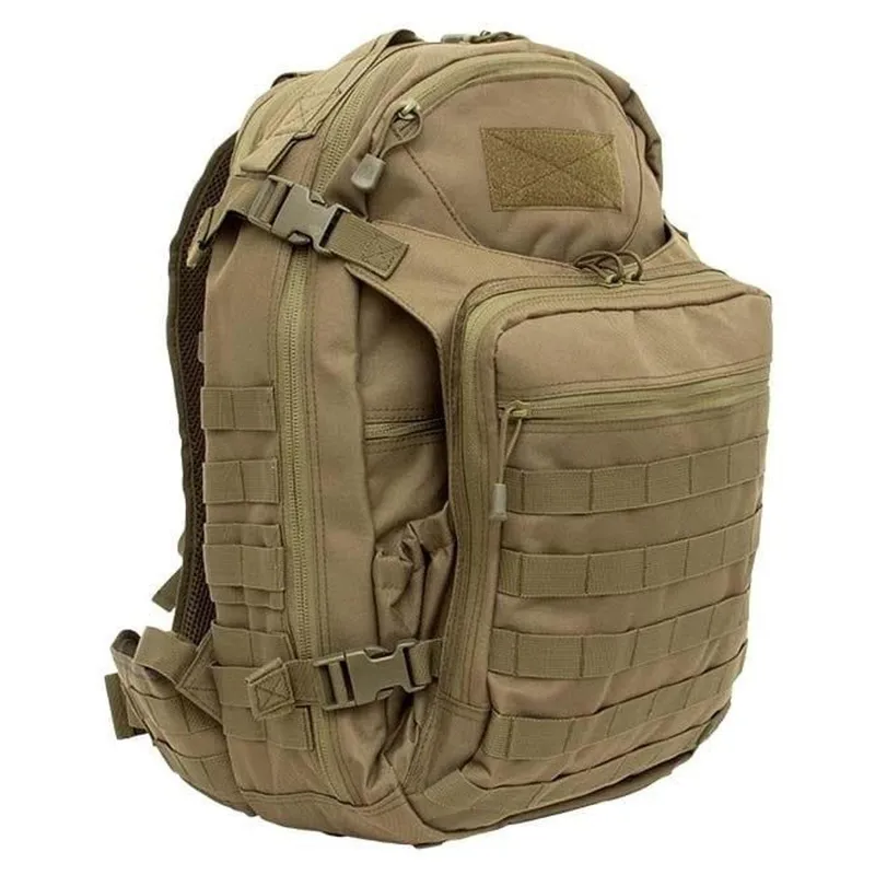 Bolsa Mochila Tática Invictus para Camping e Aventura Mission Verde Oliva com Sistema MOLLE 45L + 3L