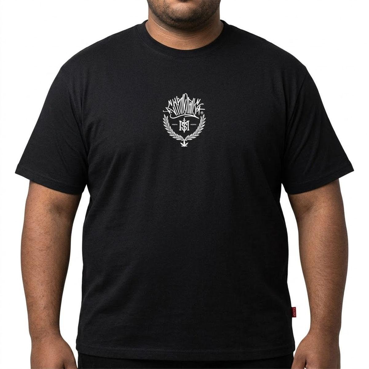 Camiseta Chronic Big Mato Seco Báscia Preto 4597