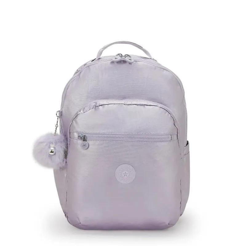 Mochila Kipling Seoul Xl Lilac M Met BTS