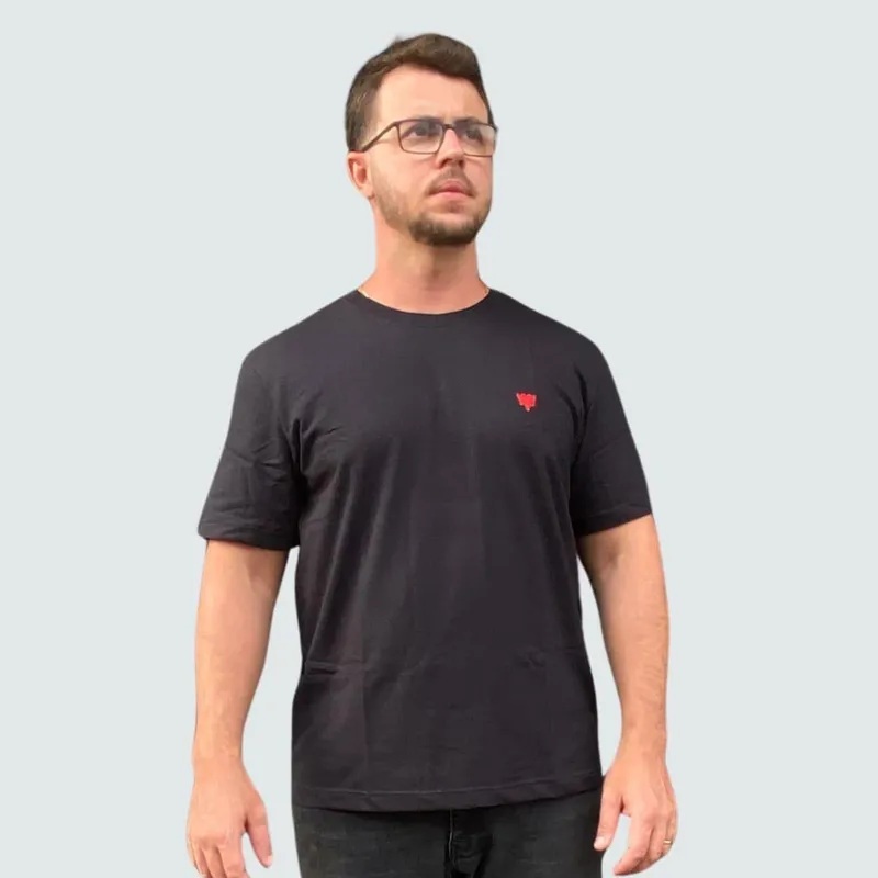 Camiseta Cavalera Comfort Texturizada Masculina