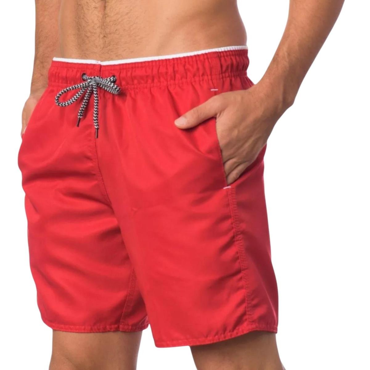 Short Bermuda TACTEL GROSSO ELITE Masculino Treino Academia 496 Cor:;Tamanho:P;Gênero:Masculino