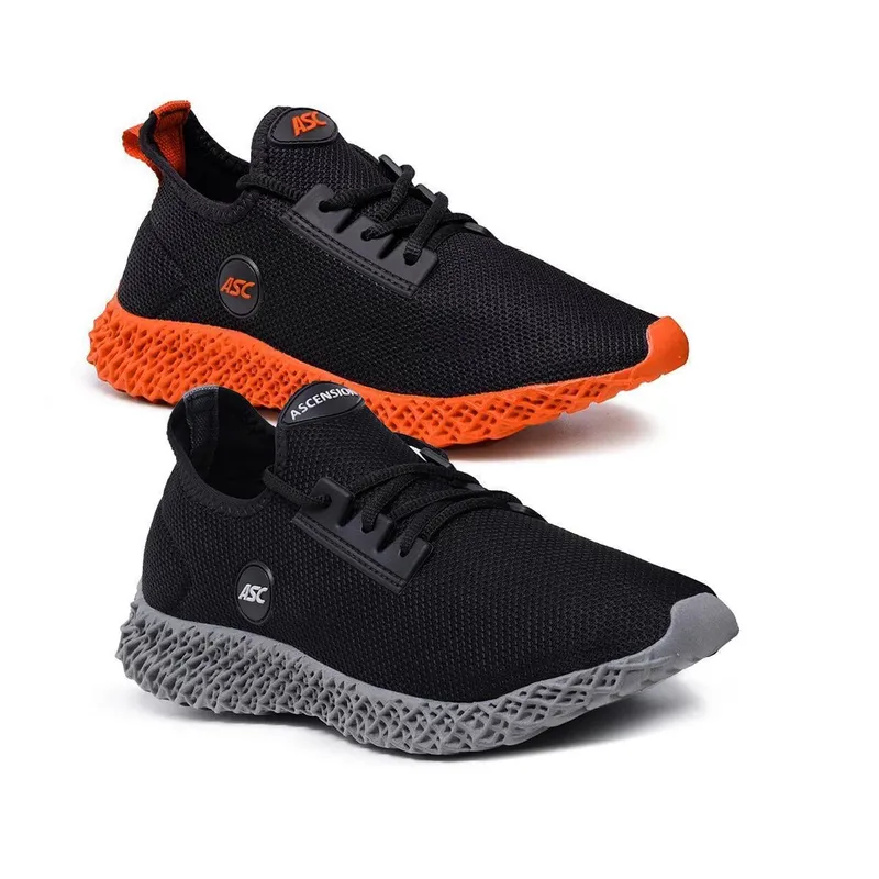 Combo 2 Pares de Tênis Esportivo Versátil e Confortável para Caminhada e Dia a Dia