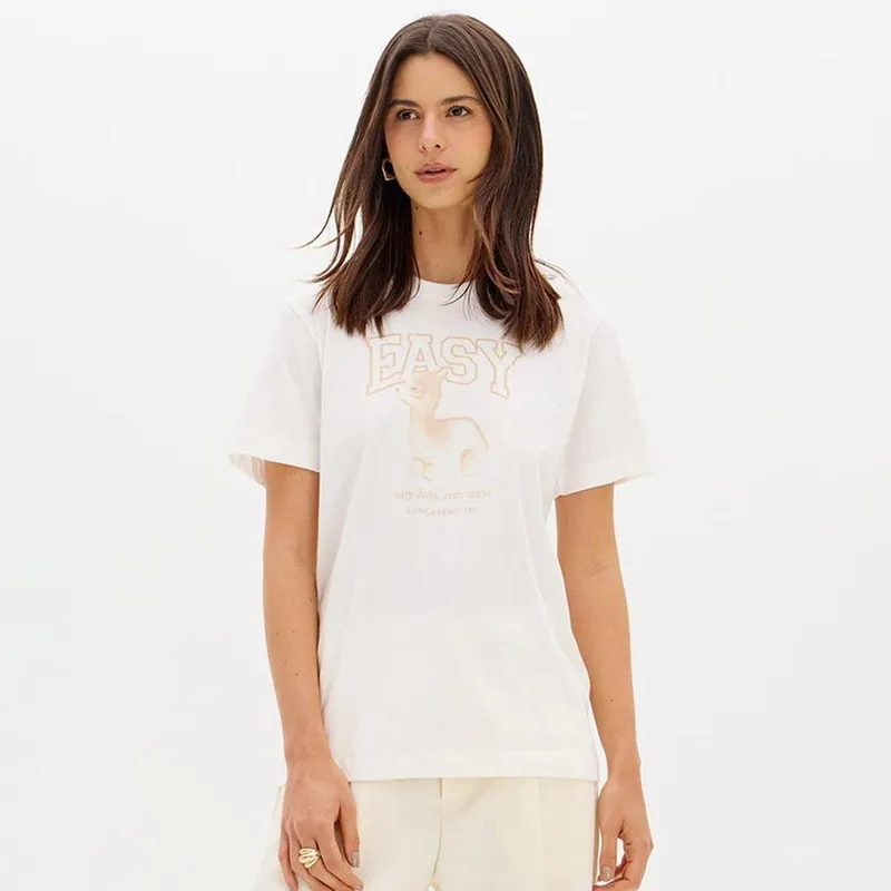 Camiseta Easy Lança Perfume Brand Feminino