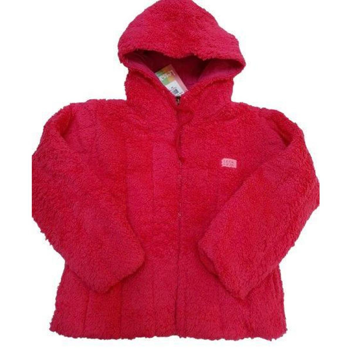 Casaco / Jaqueta Juvenil Forrada Menina Inverno Capuz K006.1