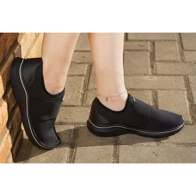 Tênis Meia Feminino Action Flex Ultra Comfort Com Elástico