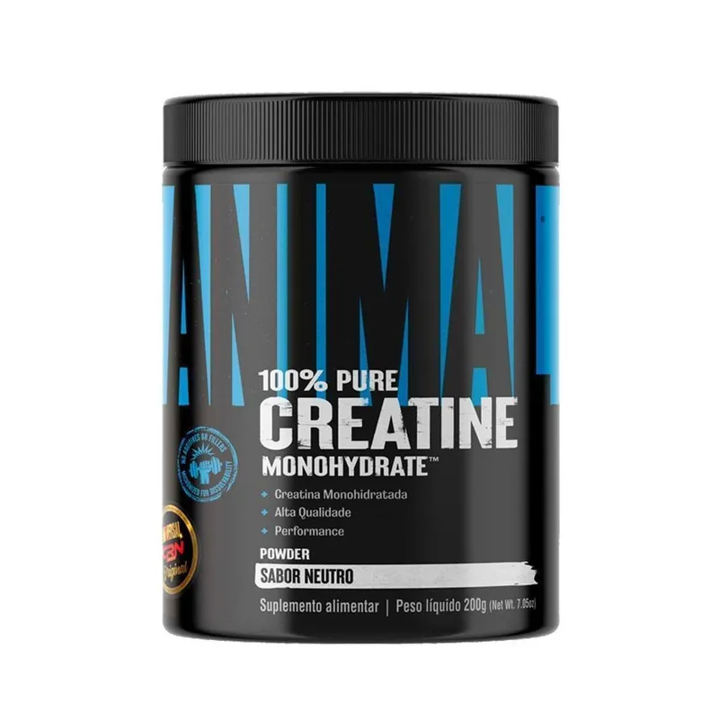Creatine 100% Pure Monohidratada 200G - Universal Nutrition