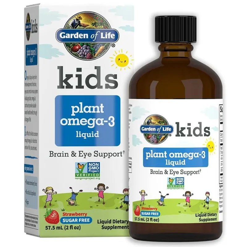Suplemento Garden Of Life Plant Omega-3 Ala, Dha E Epa 60Ml
