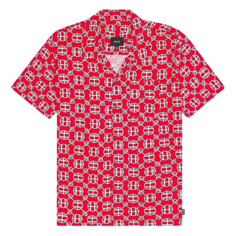 Camisa De Botão HUF Atelier Resorti Masculina