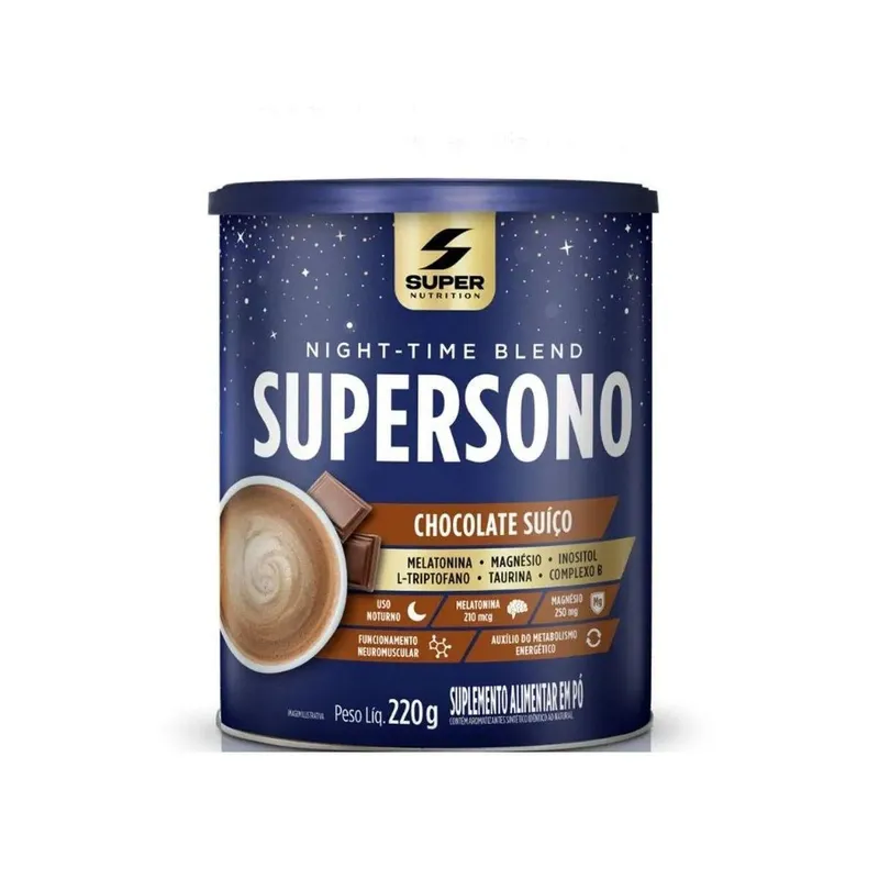 SuperSono - 220g Chocolate Suíço - Desinchá