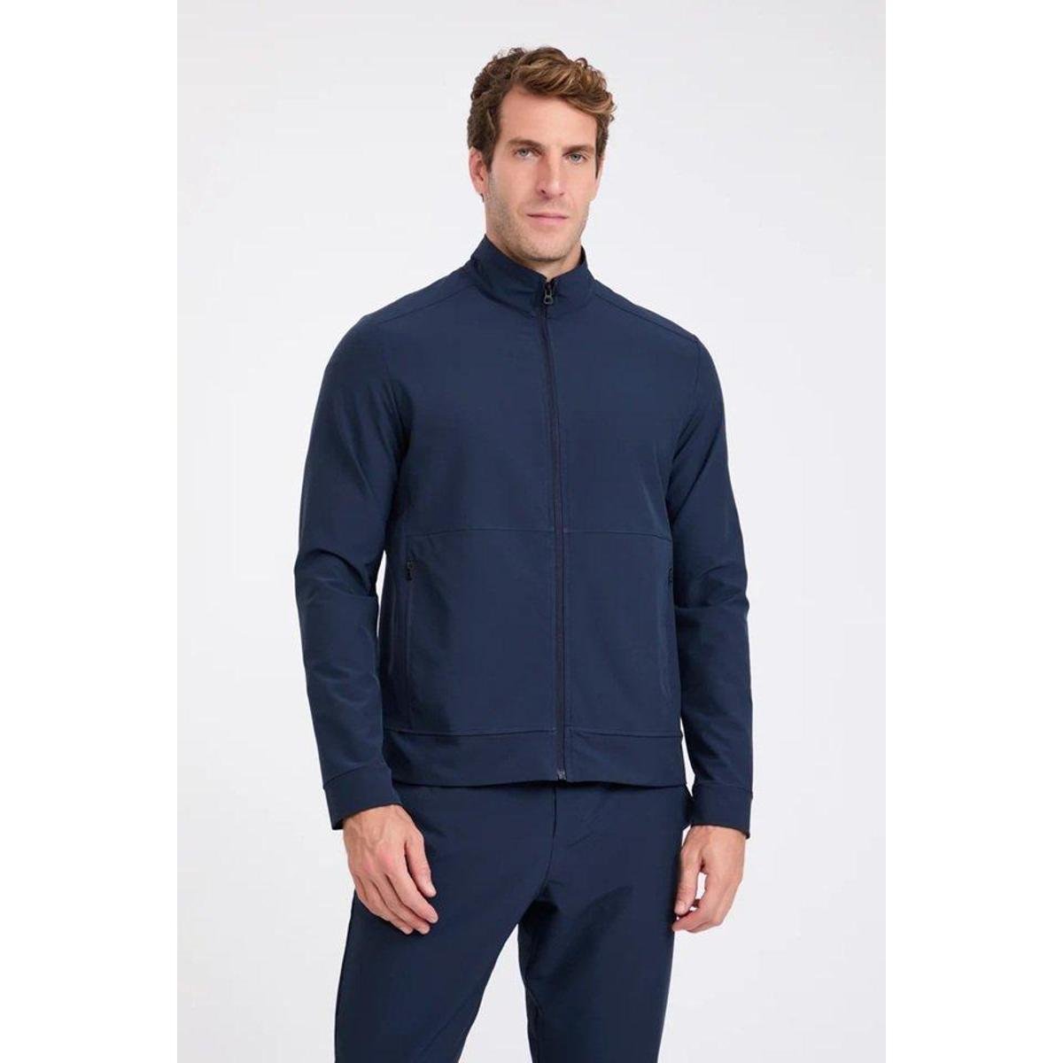 Jaqueta Solo LightShell DWR Masculina Azul Marinho