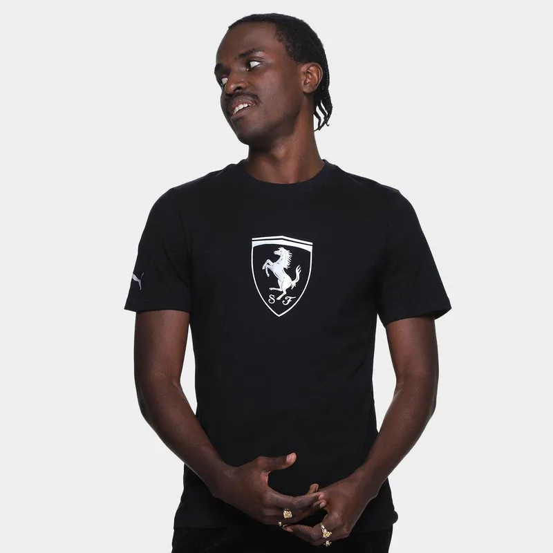 Camiseta Puma Ferrari Sportswear Tonal Shield Masculino