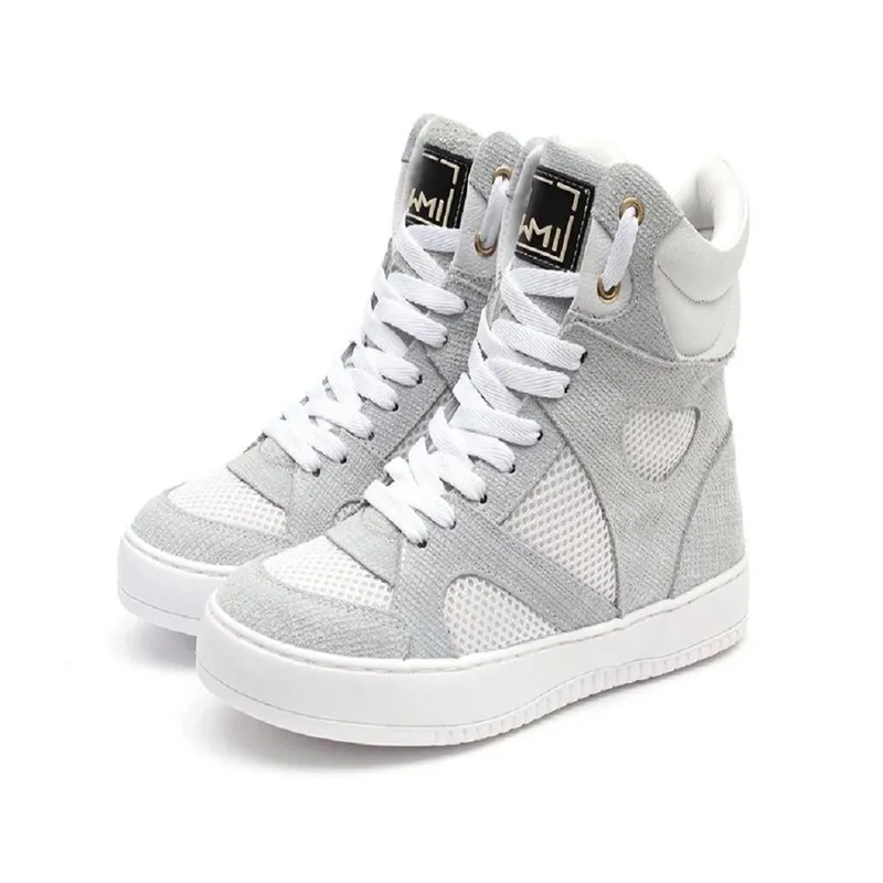 Tenis Sneaker Feminino Botinha Treino Academia Cano Alto