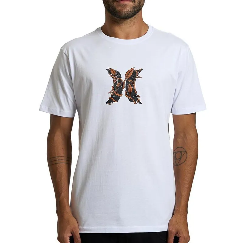 Camiseta Hurley Icon Garden Oversize SM26 Masculina