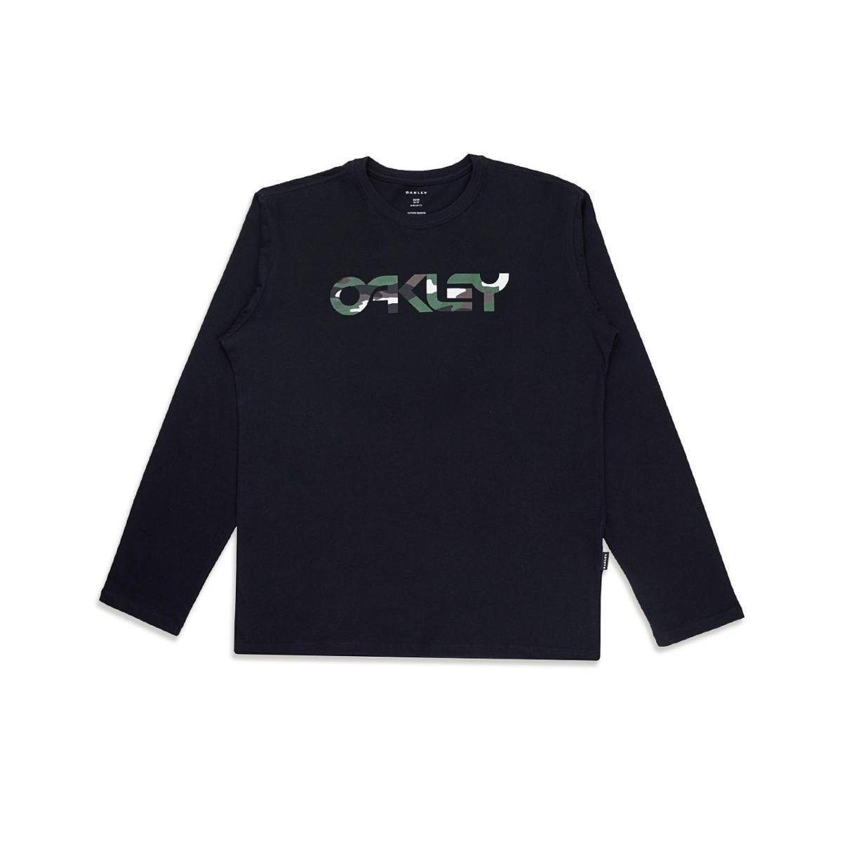 Camiseta Oakley Mark Ii Manga Longa Masculino