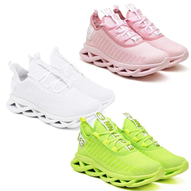 Tênis Feminino Corrida Running Leve Treino Kit 3 Peças