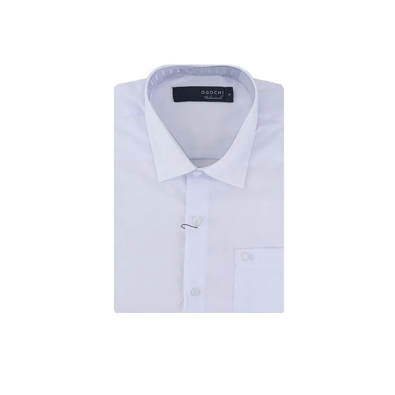 Camisa Masculina Ogochi MC Essencial Branca - 001470021