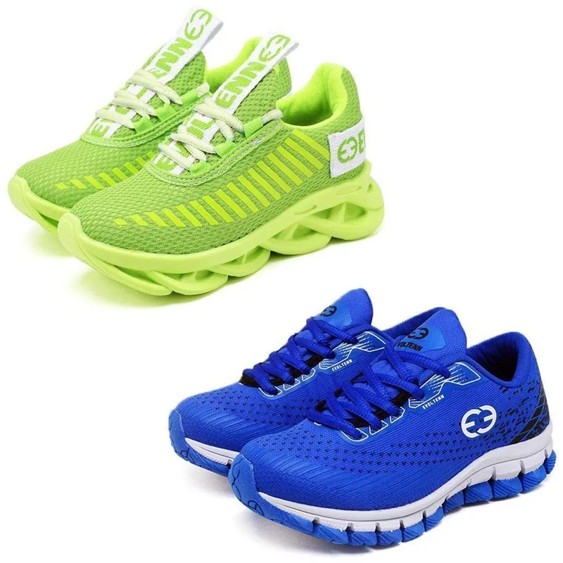 Tênis Masculino Infantil Conforto Solado Trança Kit 2 Pares