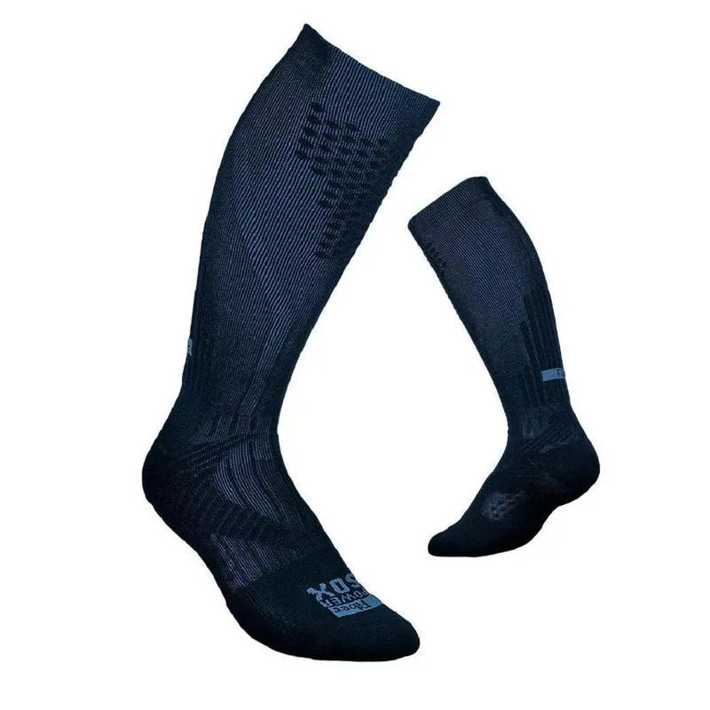 MEIA CANO ALTO GRADUADA POWERSOX SOXCMC-8192 - PRETO/AZUL ESCURO M