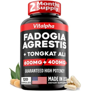 Suplemento VITALPHA Fadogia Agrestis Tongkat Ali 120 cápsulas