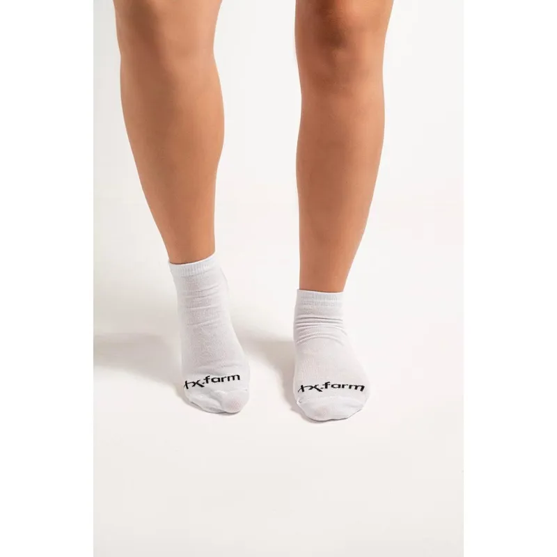 MEIA SOQUETE TEXAS FARM - MSU008 - 38/44 - BRANCO ÚNICO
