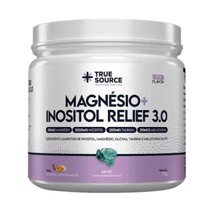 True Magnésio + Inositol Relief 3.0 - 300g Camomila, Laranja e Lavanda - True Source