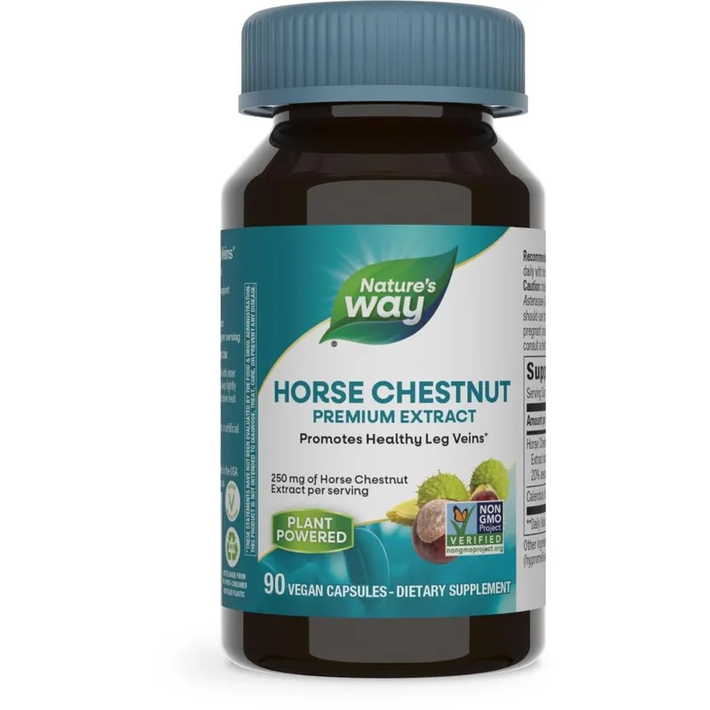 Suplemento Nature'S Way Horse Chestnut 250Mg 90 Cápsulas