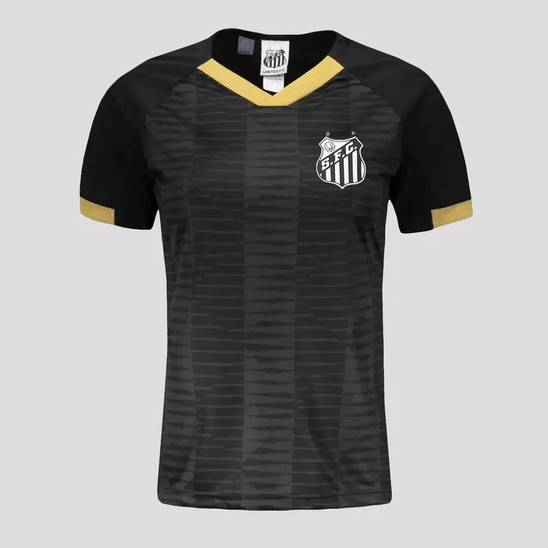 Camisa Santos User Infantil Preta