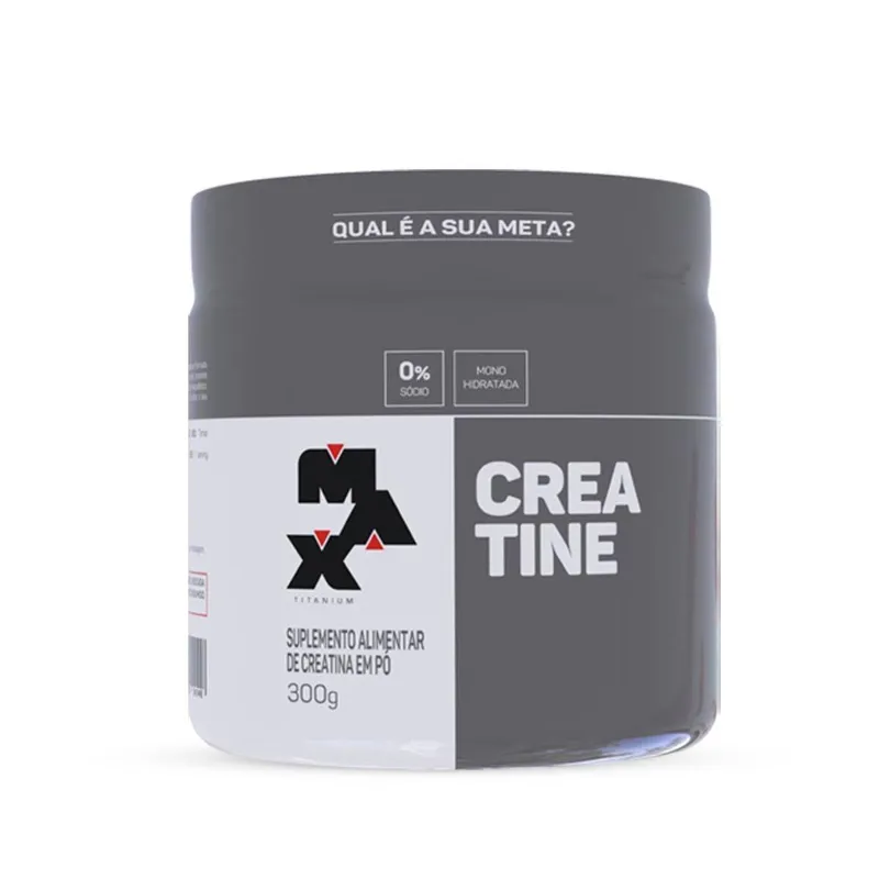 Creatina Monohidratada 300g Max Titanium