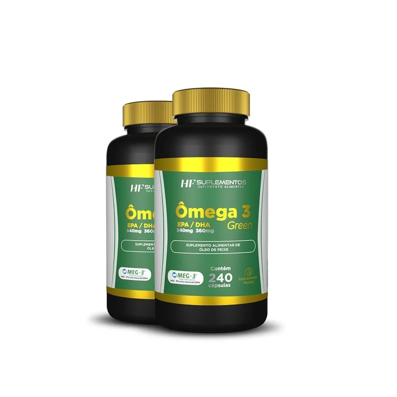 2X ÔMEGA 3 240CAPS EPA 540MG + DHA 360MG HF SUPLEMENTOS