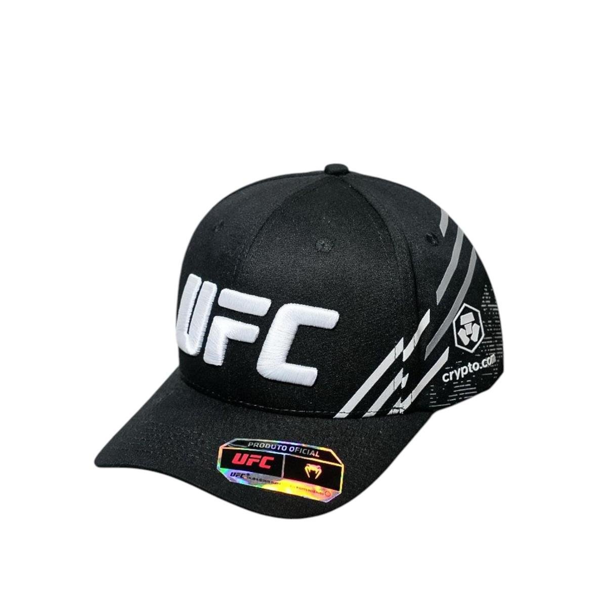 Boné UFC Adrenaline By Venum Authentic Fight Night Baseball 2.0 Preto - G