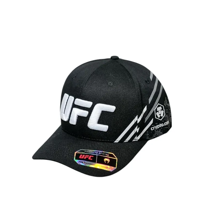 Boné UFC Adrenaline By Venum Authentic Fight Night Baseball 2.0 Preto - G