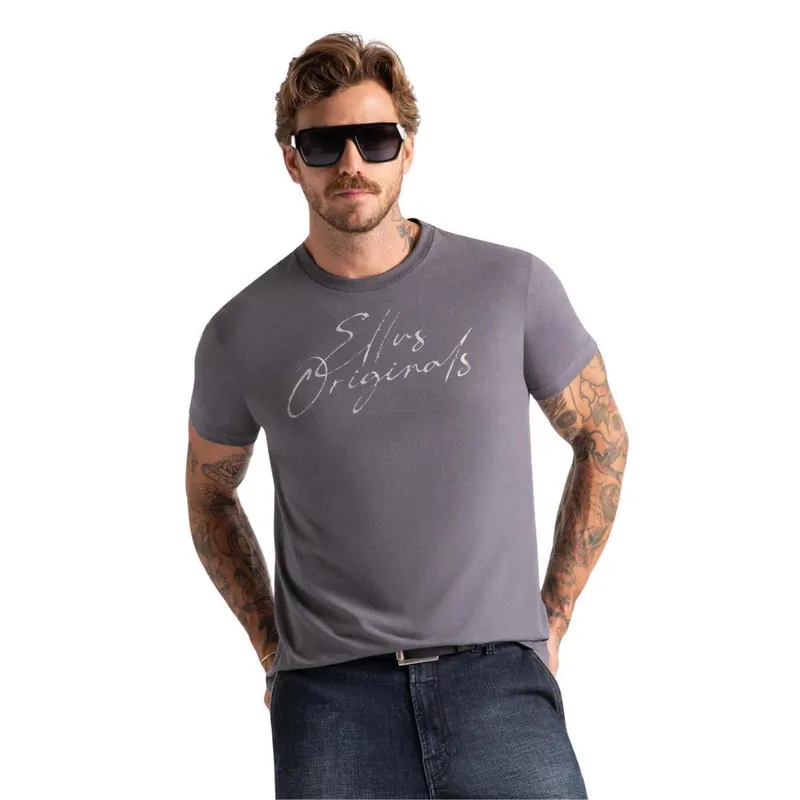 Camiseta Ellus Cotton Originals Classic