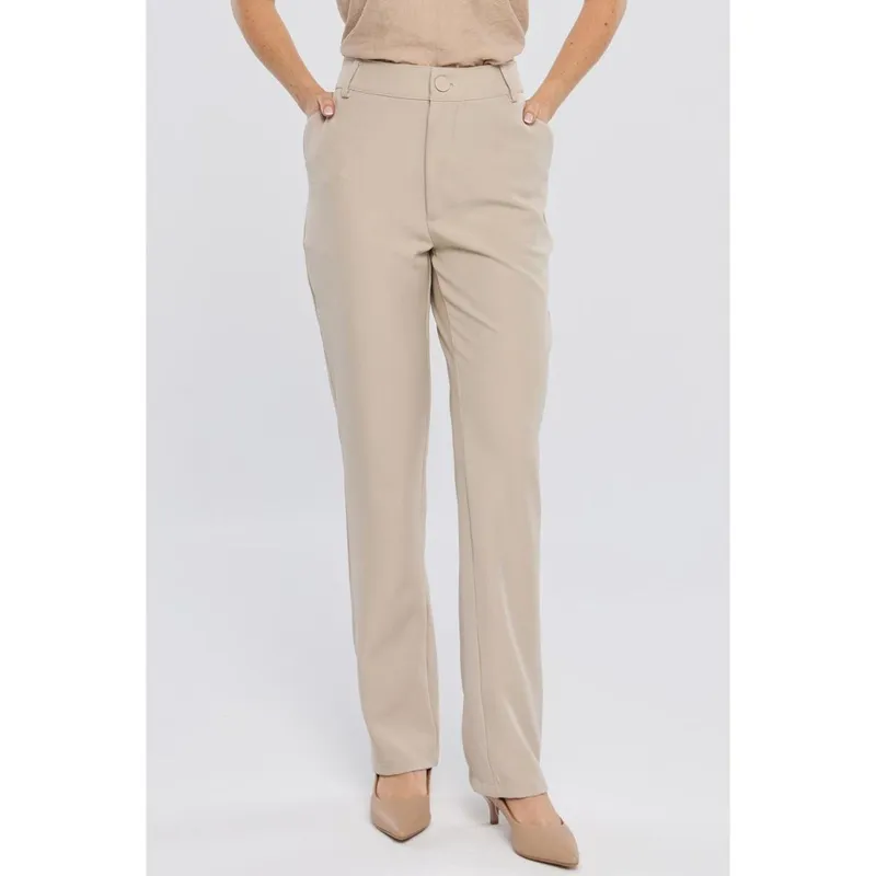 Calça PKS Alfaiataria Melange Bege